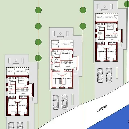 Ferienhaus Harlepadd 3a Modern Retreat Neufunnixsiel